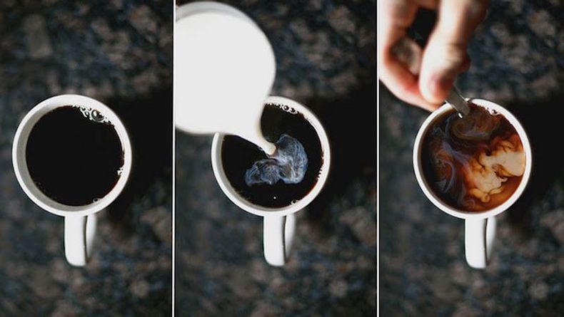Latte, caffè e cappuccino…